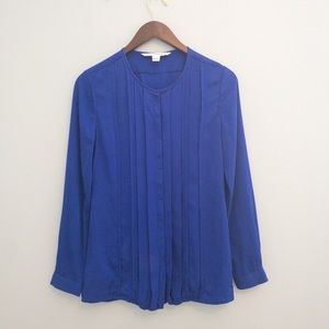 Diane Von Furstenberg Button Down Blouse